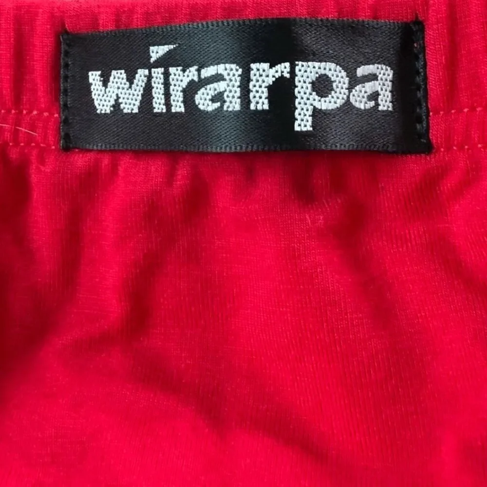 Wirarpa Mens Stretch Elastic Waistband Pull-On Bikini Underwear Hot Pink Size XL